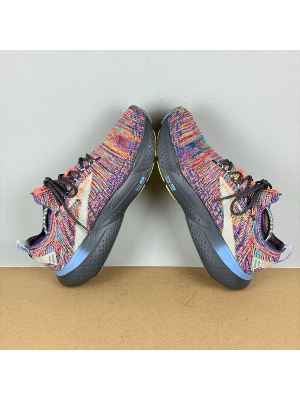 Brooks Glycerin 21 Stealthfit Knit Athletic Shoes Womens 10 Blue Multicolor - Picture 5 of 10